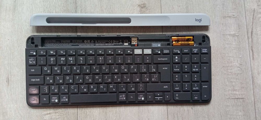 Клавіатура Logitech K580 Slim Multi-Device Wireless