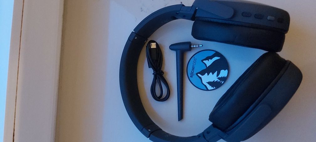 Słuchawki bezprzewodowe Bluetooth Headpods nowe w pudelku oryginalnym