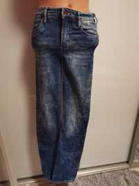 Spodnie jeansowe H&m 28 niebieskie