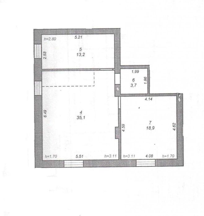 Продаж 4 кім. квартира 129 м.кв. вул.Шевченка 97 м.Стрий