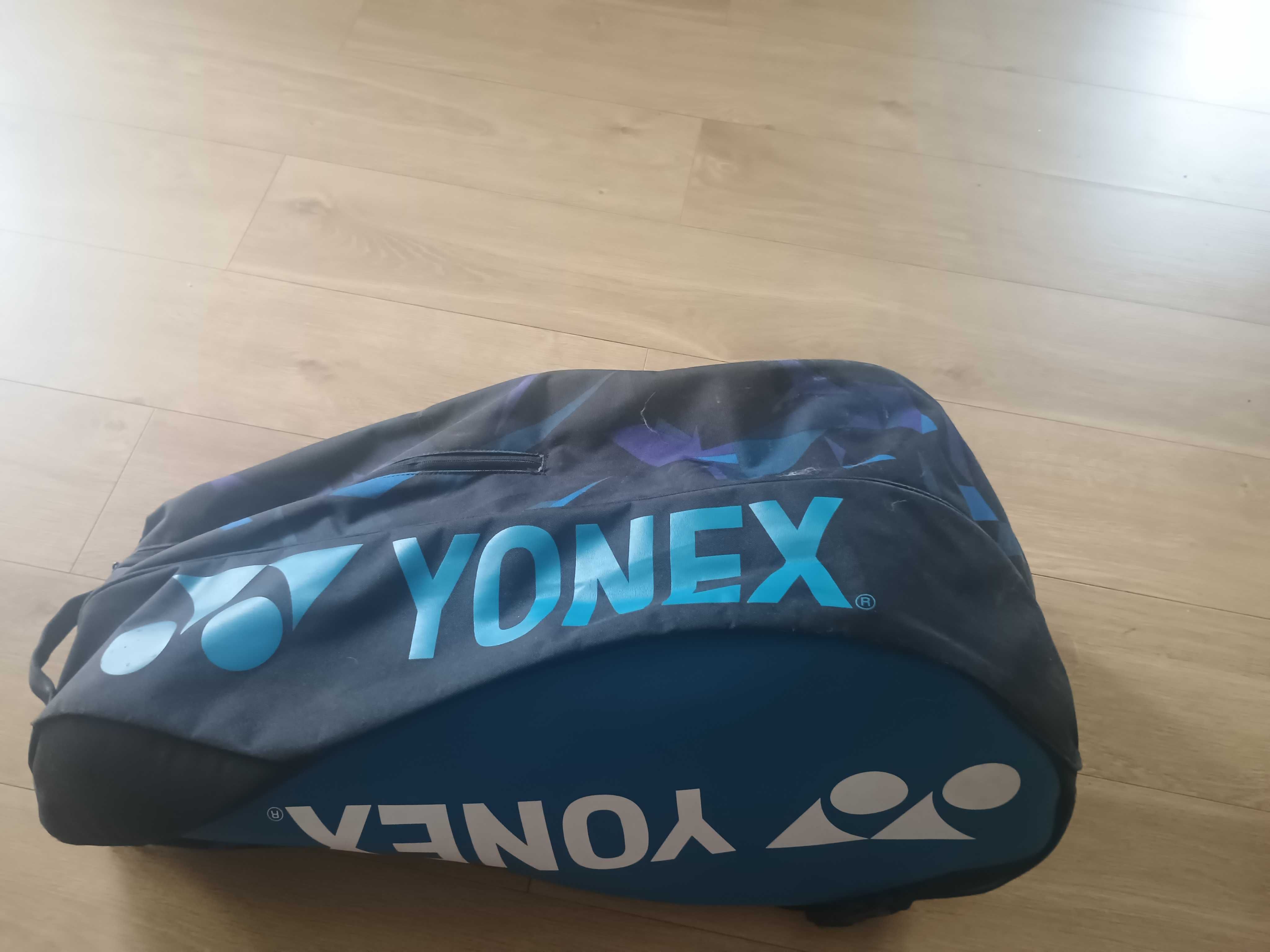 Torba tenisowa YONEX 6 rakiet - niebieska termobag