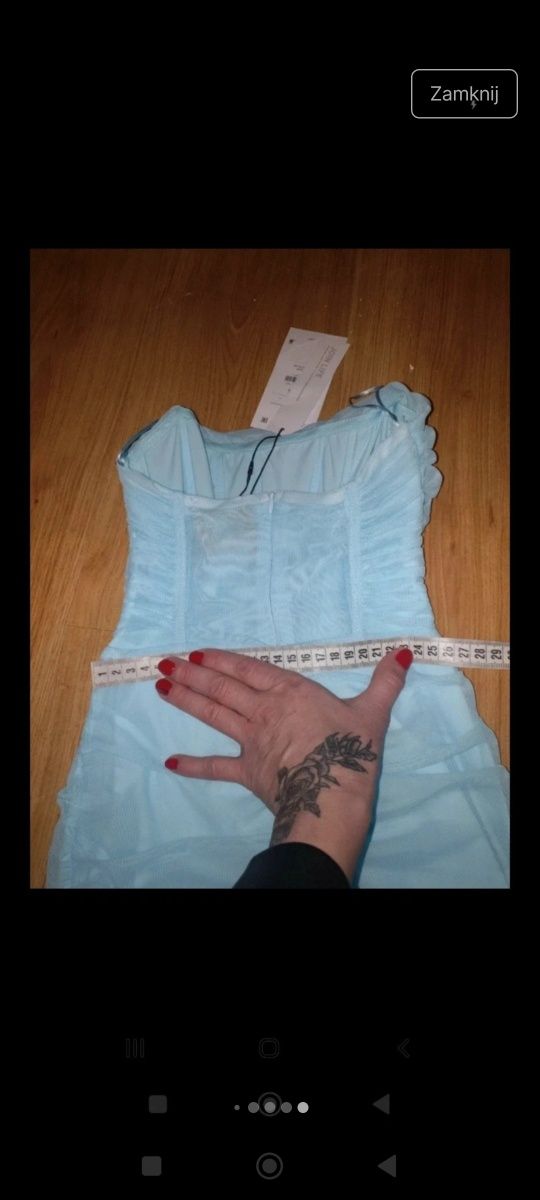 Sukienka mini Bershka xs