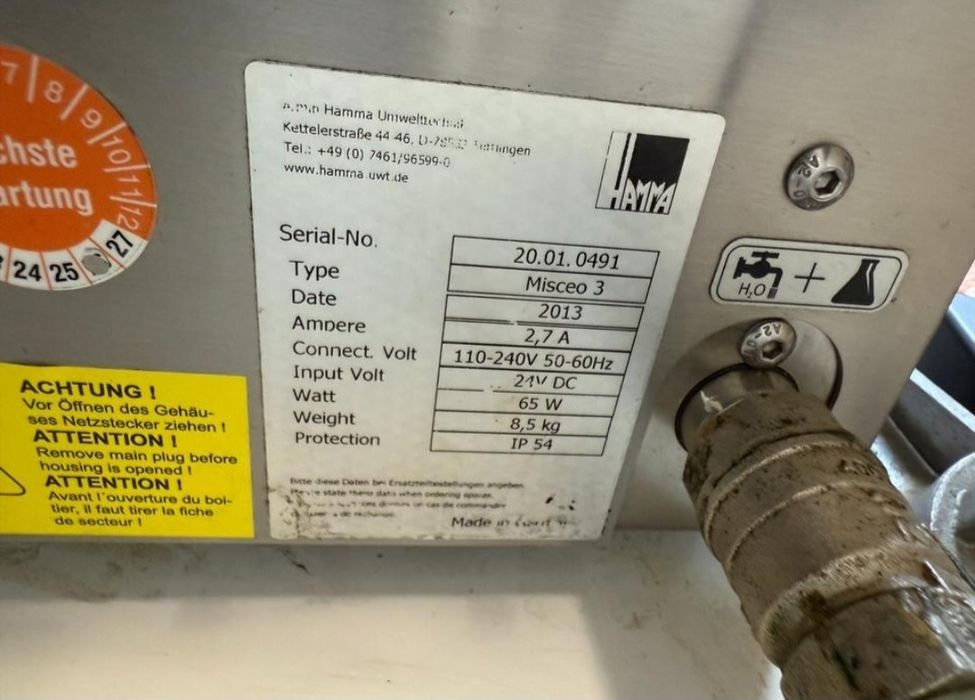 Blaser, mieszalnik chlodziwa, hamma misceo 3