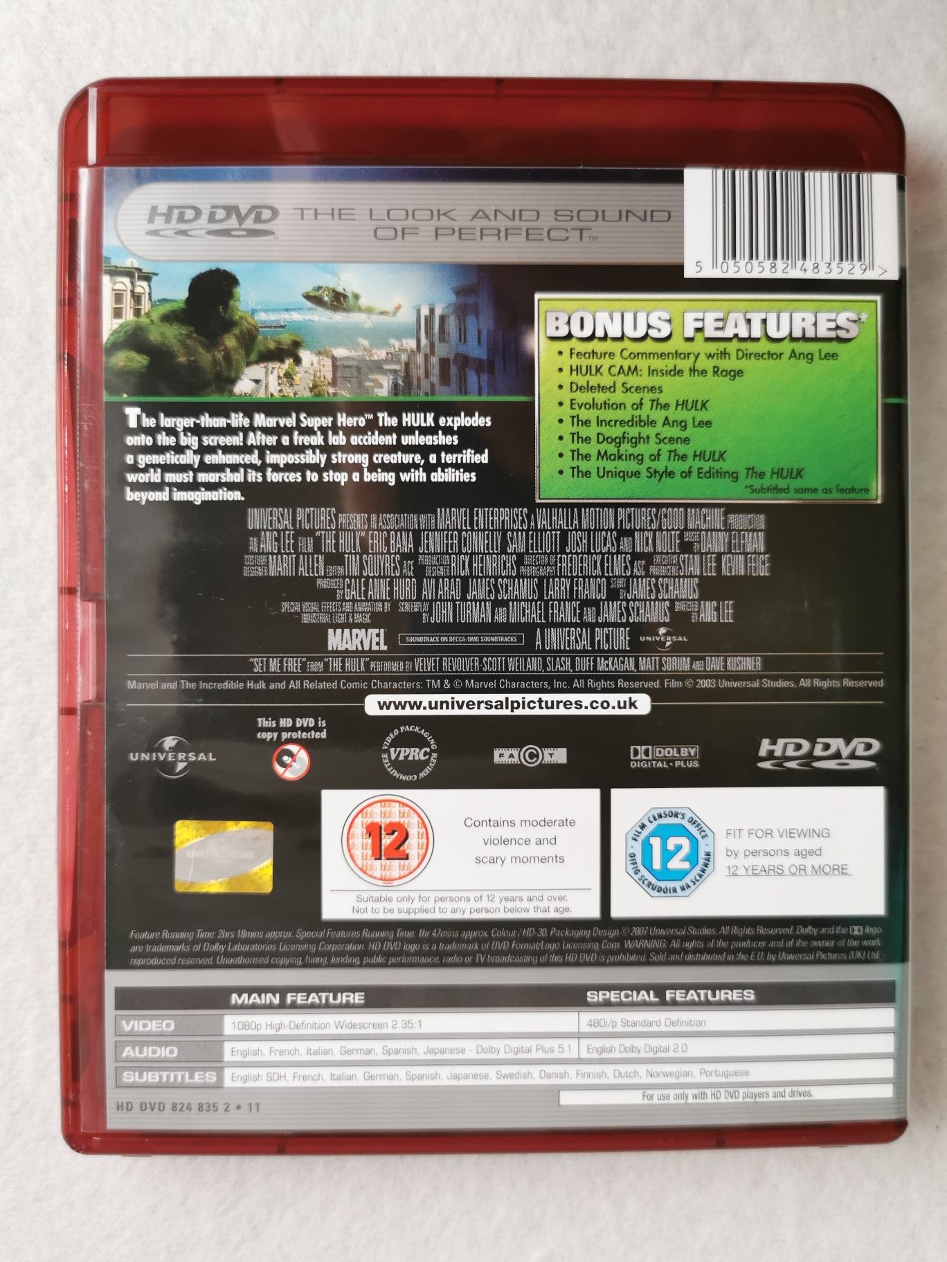 Hulk HD-DVD (En)