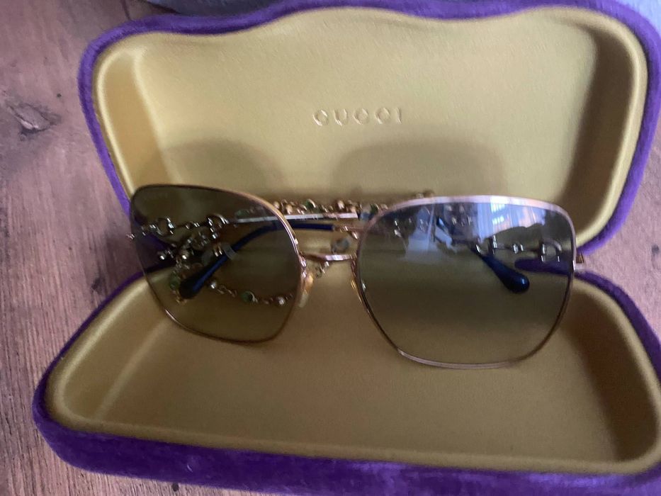 Ekskluzywne okulary przeciwsłoneczne GUCCI – Oryginał z salonu