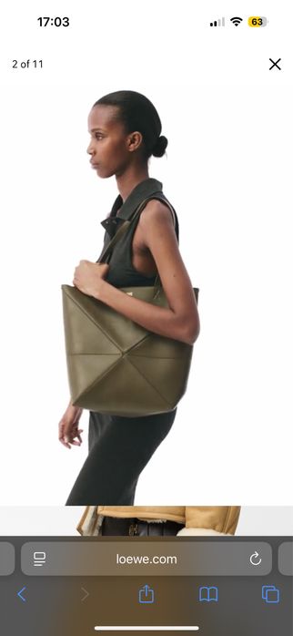 Сумка тоут Loewe medium оригінал