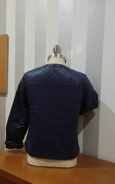 Parka azul marinho tam 8