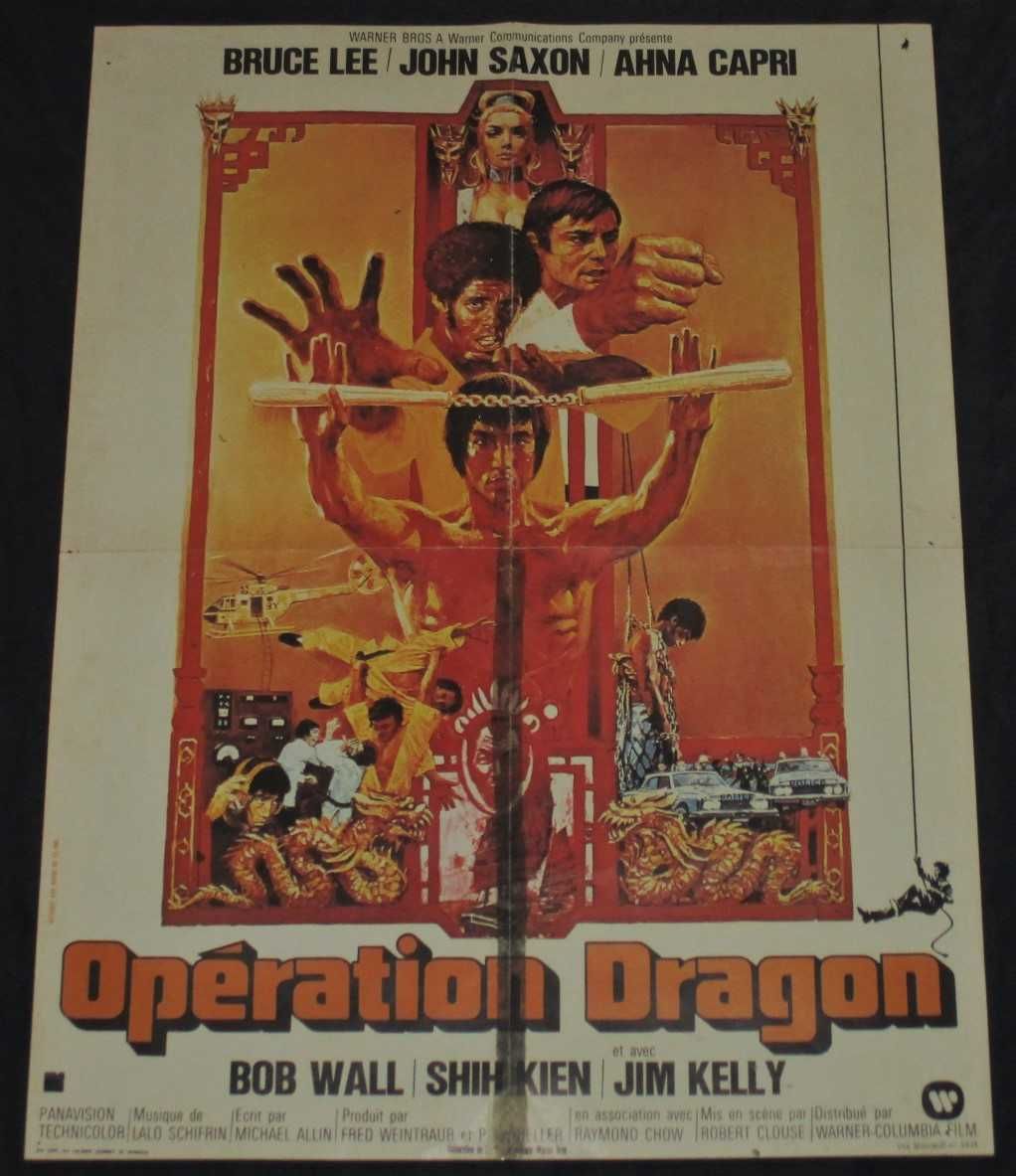 Poster Maitre Yamaguchi Gogen / Opération Dragon Bruce Lee