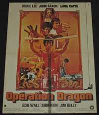 Poster Maitre Yamaguchi Gogen / Opération Dragon Bruce Lee