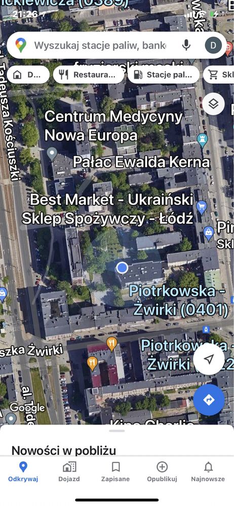 Wynajmę Apartament Piotrkowska 189A - najlepsza lokalizacja w mieście