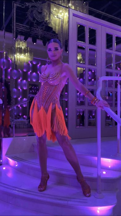 Sukienka do łaciny latino turniejowa