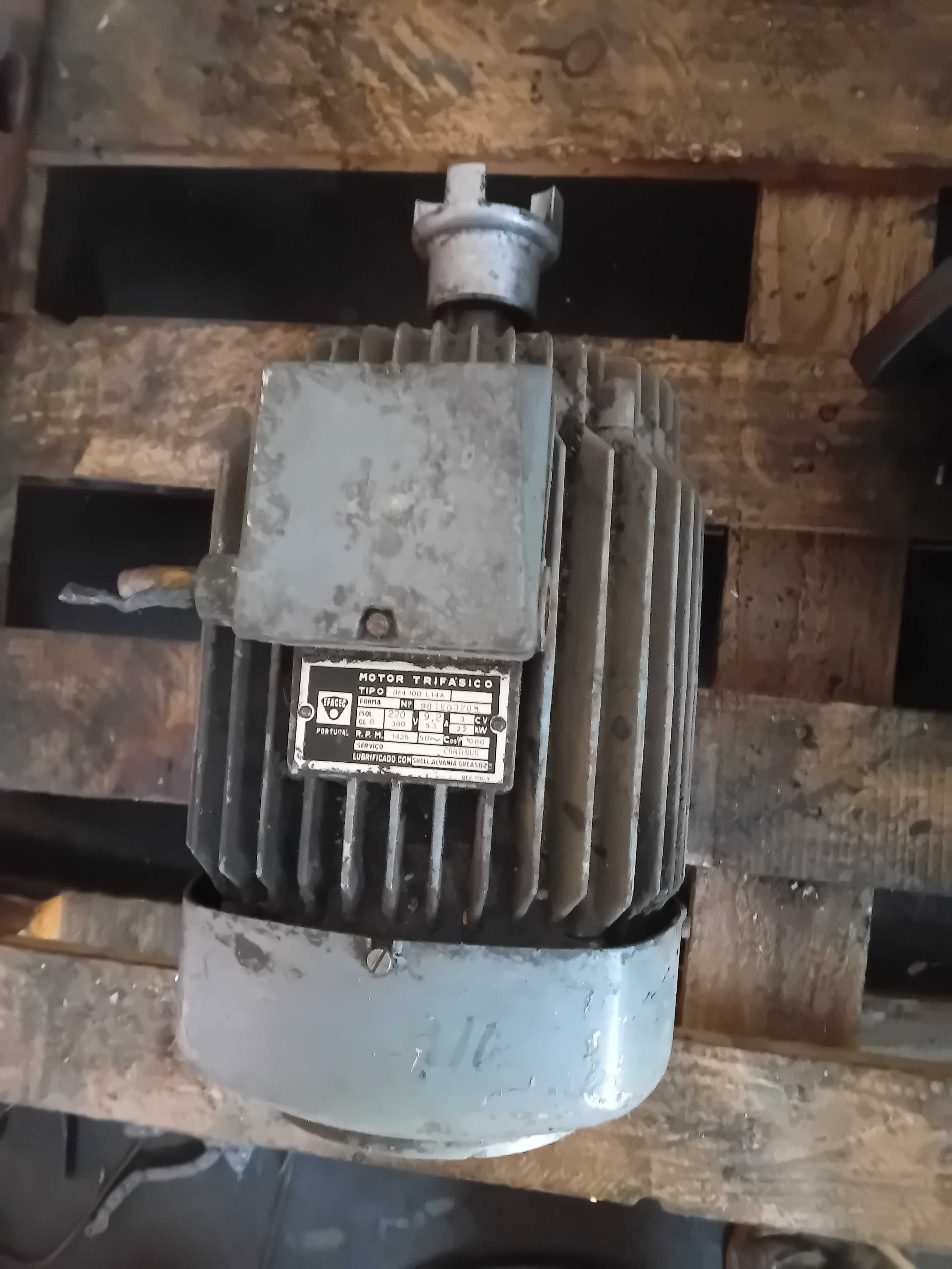 Motor eléctrico trifásico 3 cv Efacec