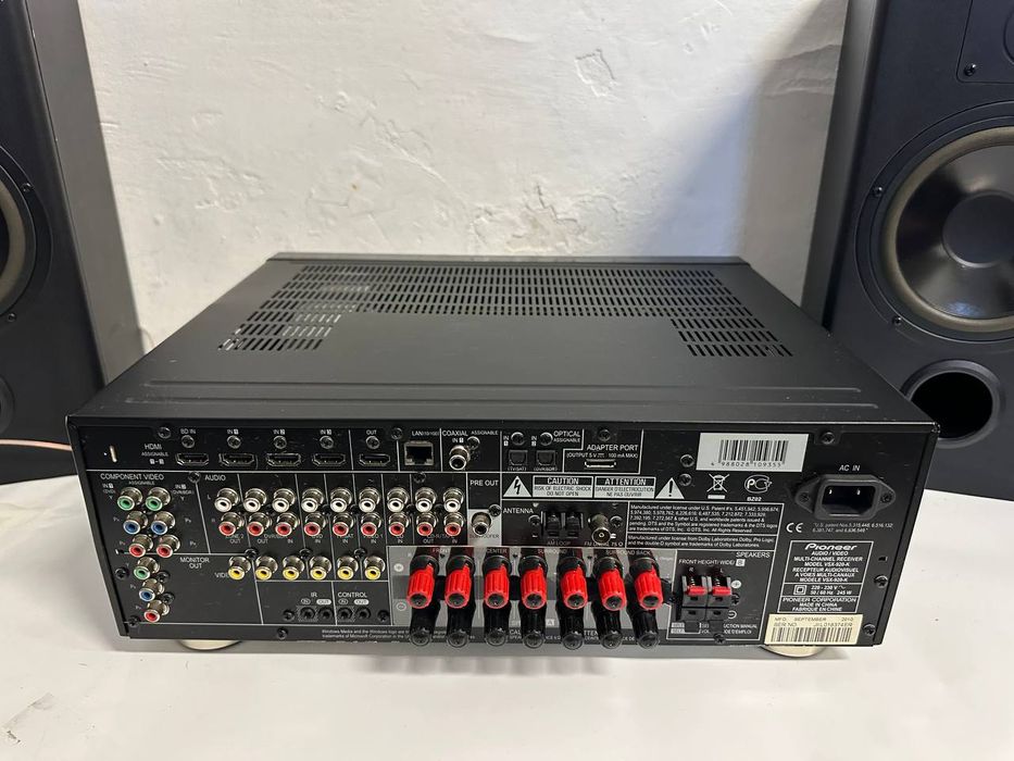 +7.1 Amplituner Pioneer VSX-920-K, 7*140 Watt, HDMI ,USB,  PQLS, LAN,.