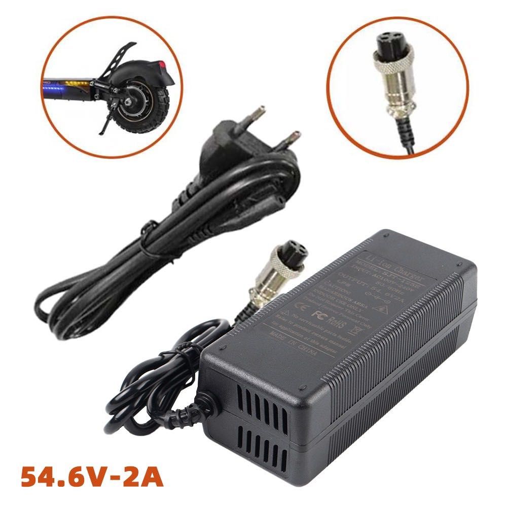 Carregador 54,6V 2A GX16 Trotinete URBANGLIDE E CROSS PRO PRO BOOST