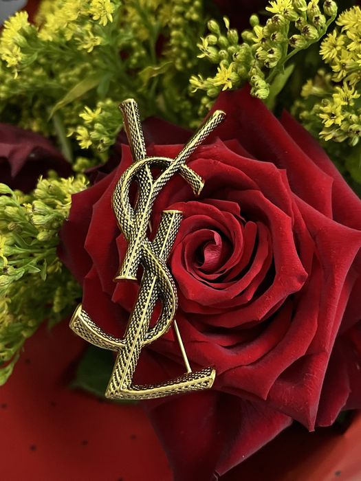 Broszka Saint Laurent YSL oryginalna
