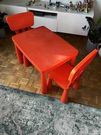 MAMMUT stolik z krzsłami Ikea
Stolik dziecięcy, do wewnątrz/na zewnątr