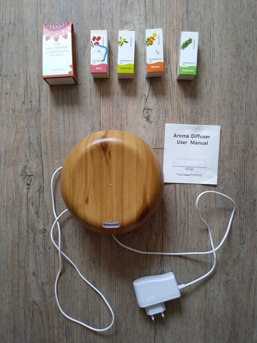 Difusor de Óleos Essenciais com Aromas Diversos