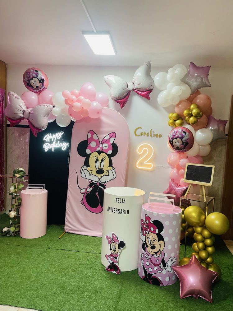 Aluguer materiais decorativos festas infantis