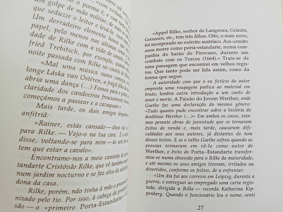 A canção de amor e de morte do porta-estandarte Cristóvão Rilke