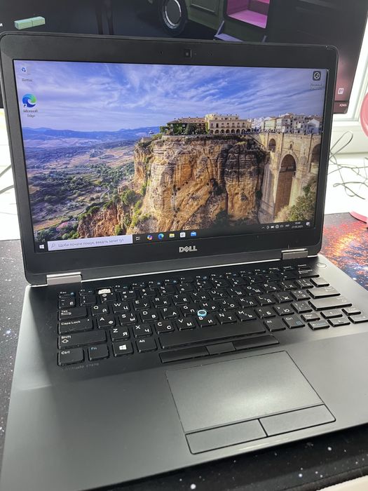 Ноутбук Dell Latitude E7470 i7-6600U CPU 2.60GHz, ОЗП 8 гб, 237 гб