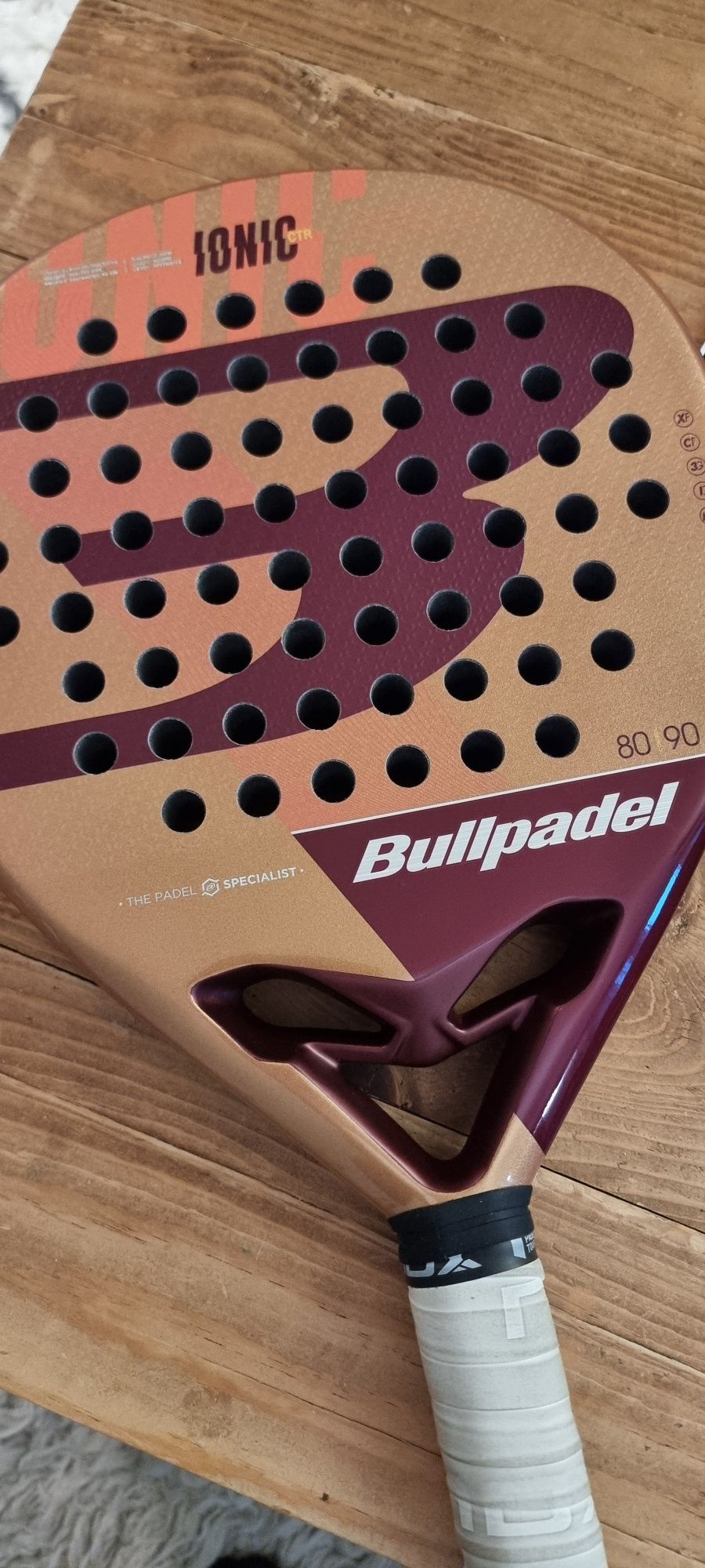 Raquete Bullpadel Ionic Control 23