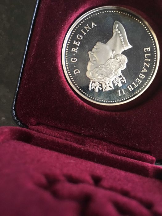 1995 Proof dollar silver 925 after - royal canadian mint