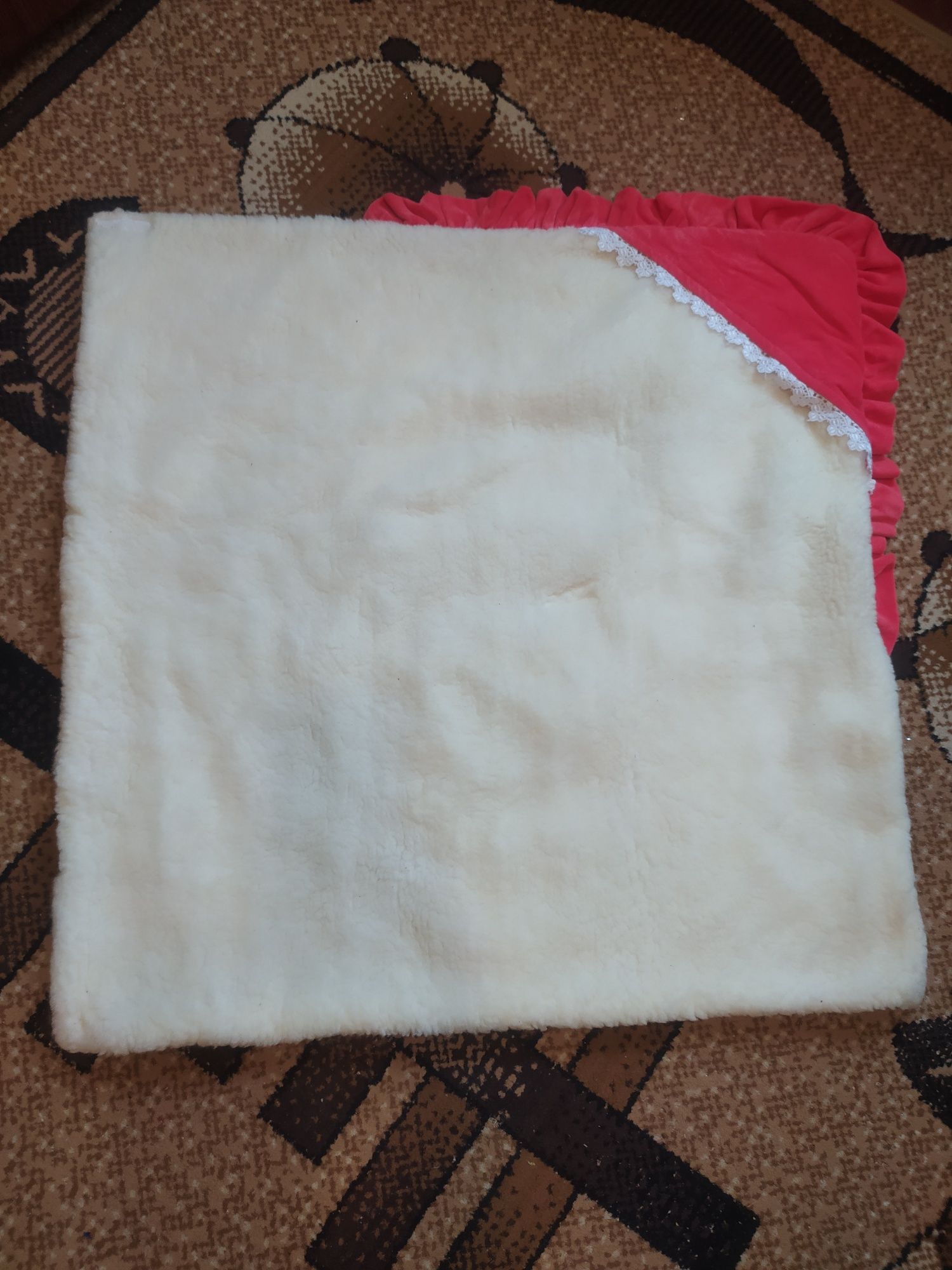 Одеяло - конверт на выписку (зимний, теплый, меховой)