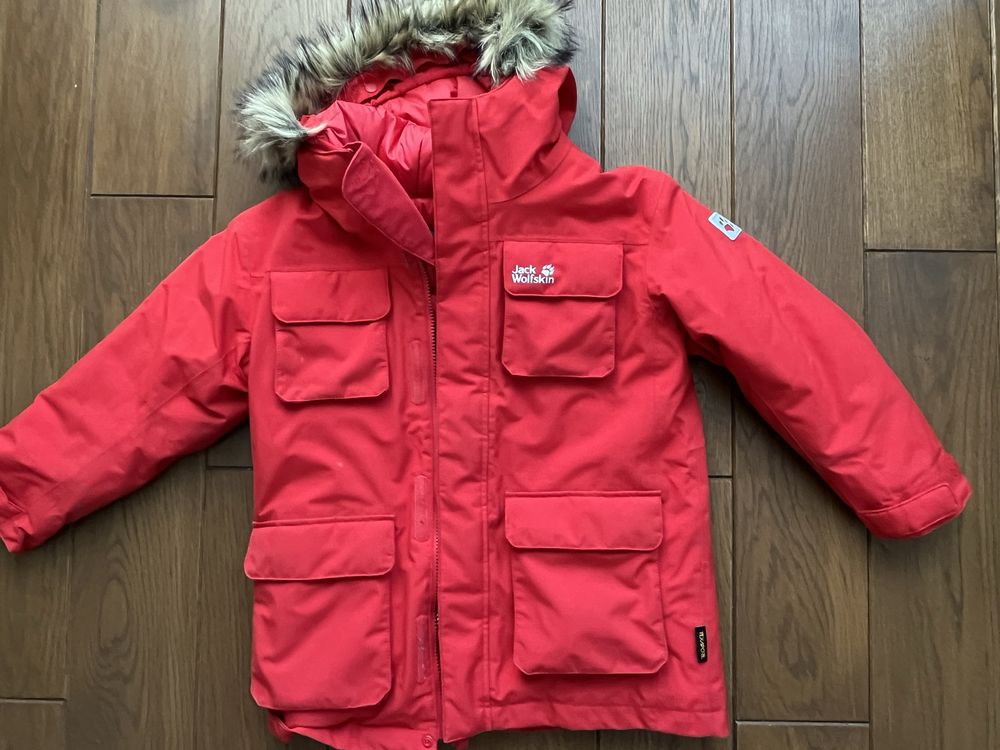 Парка SNOW EXPLORER JACKET K , Колір - червоний