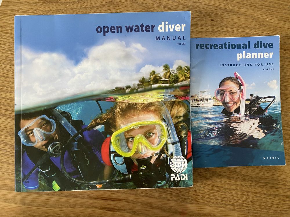 Książka Open Water Diver Manual