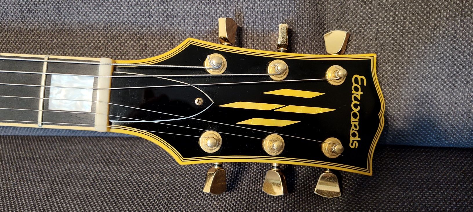Edwards Les Paul Custom Black Beauty