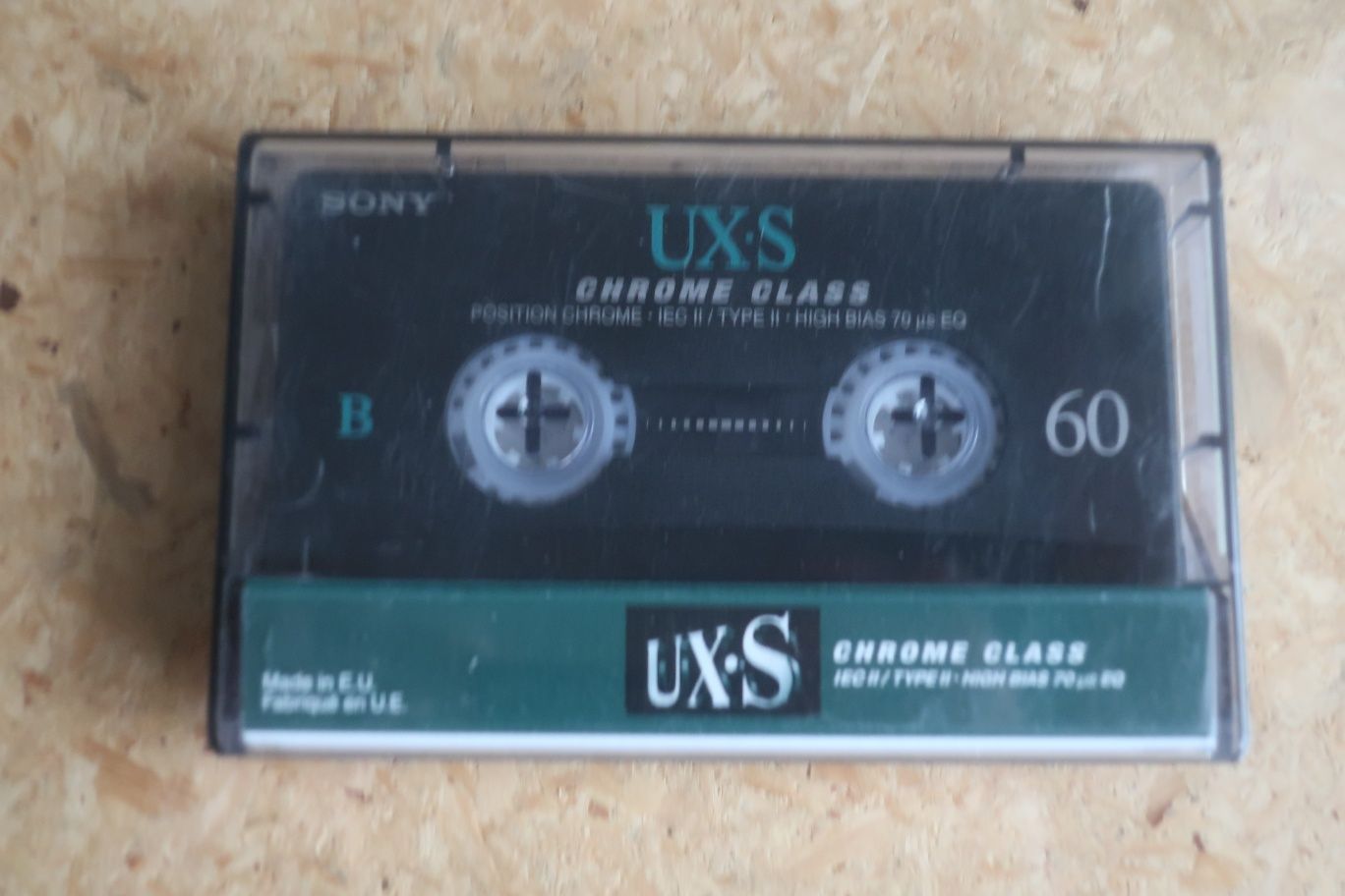 Cassete de aúdio Sony UX-S Chrome Class 60