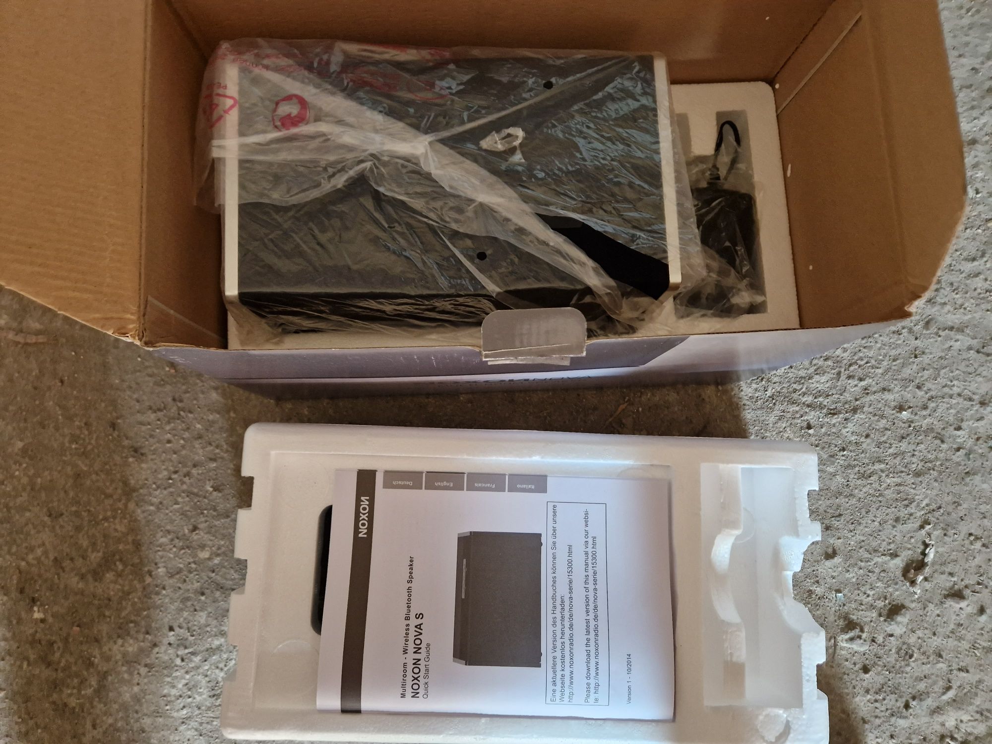 NOXON 15300 NOVA S bezprzewodowy głośnik Hi-End Multiroom WLAN Bluetoo