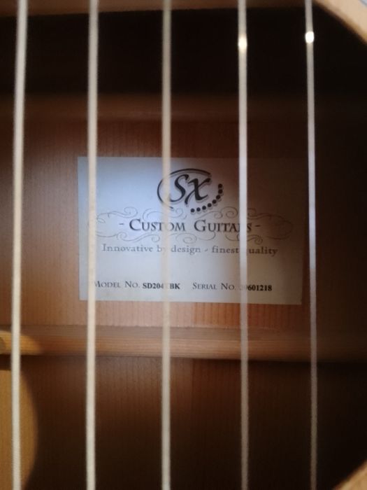 Продам Акустическую Гитару SX sd 204 bk