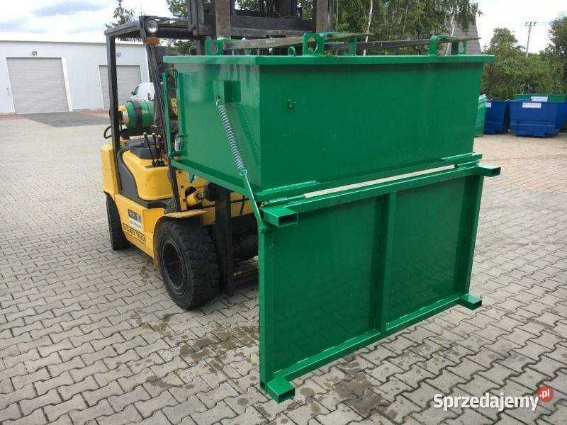 PMD 750L Pojemnik Z Otwieranym Dnem Idealny Na Wszystkie Odpady