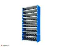 Organizer warsztatowy z przegrodami 200 cm x 100 cm x 45 cm Outletowy