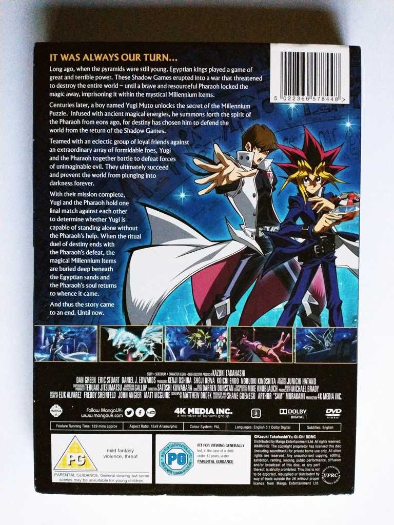 Yu-Gi-Oh! The Dark Side of Dimensions DVD