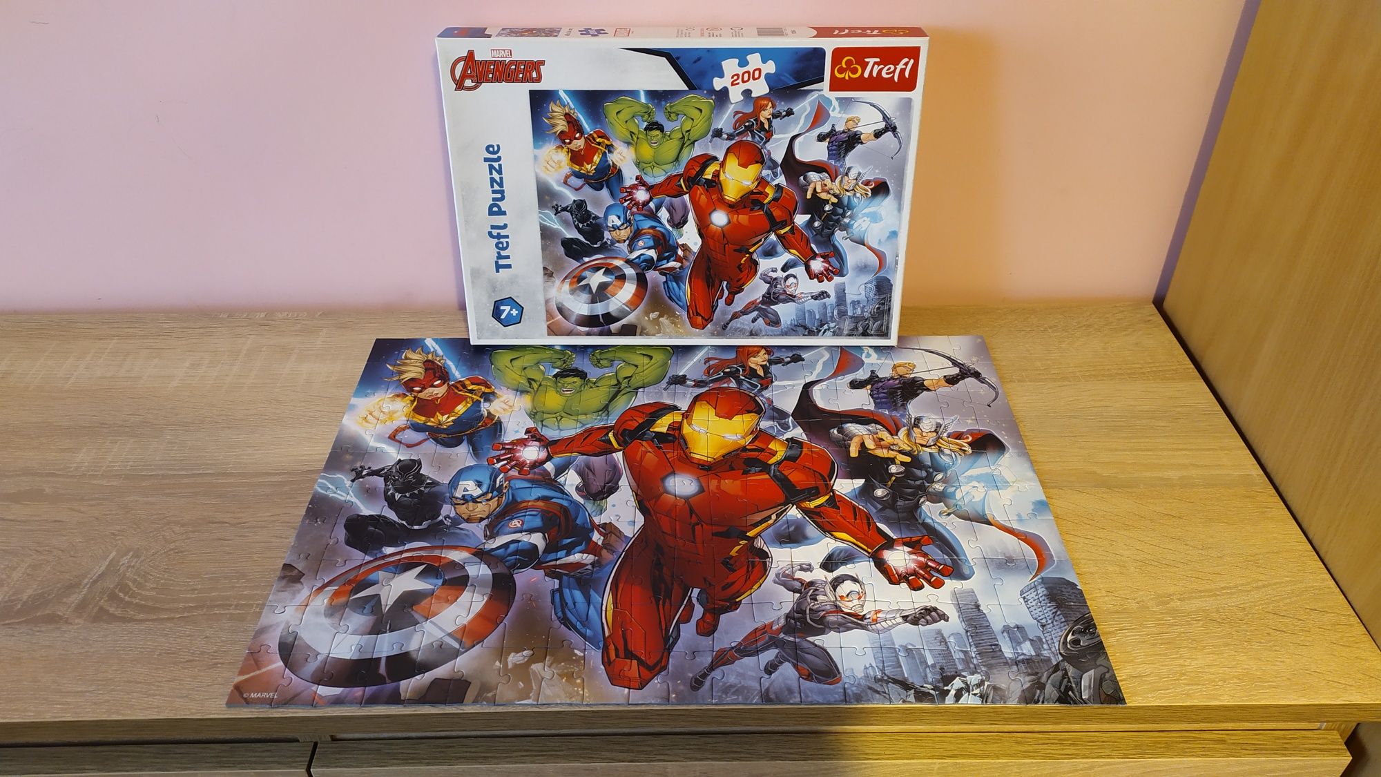 Puzzle Avengers 200sz Trefl 7+