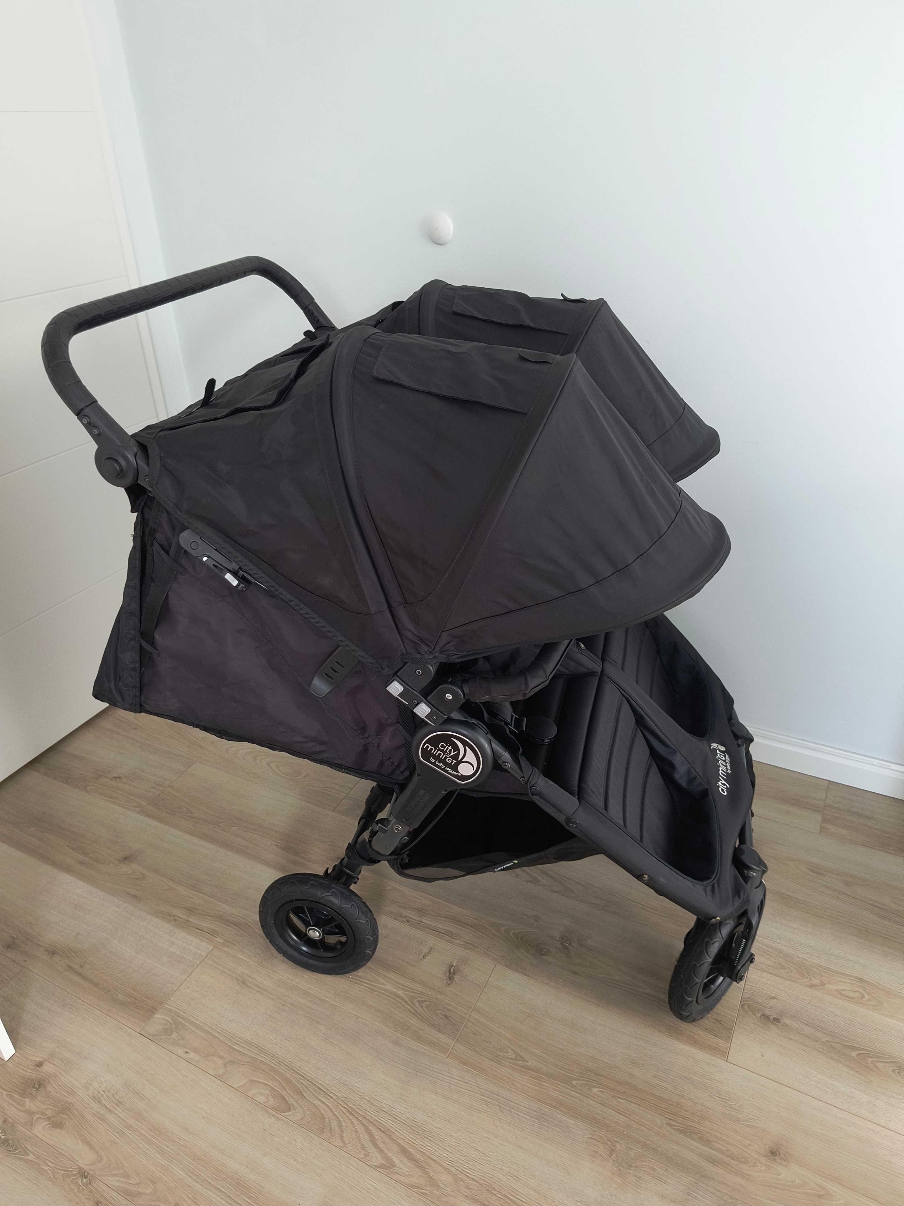 Wózek dla bliźniaków 2 w 1 Baby Jogger City Mini GT Double  JAK NOWY!!