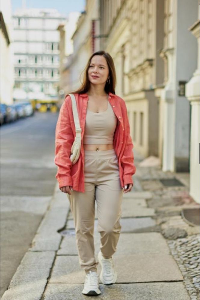 (S, M) Літні тонкі джогери uniqlo ultra stretch airism joggers