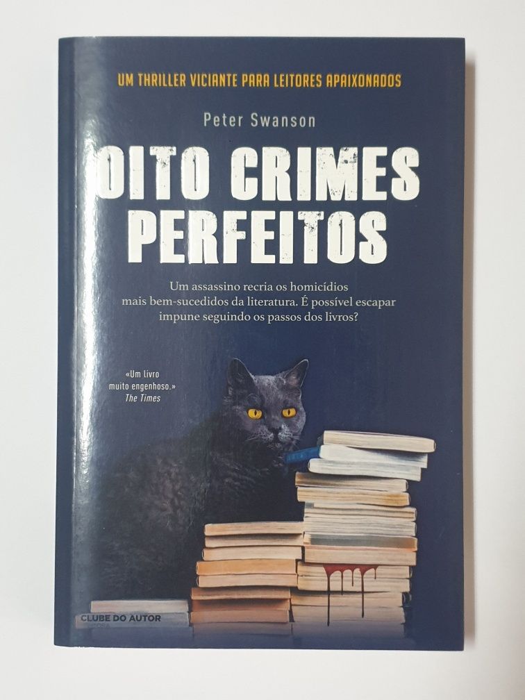 Oito Crimes Perfeitos - Peter Swanson - Clube do Autor
