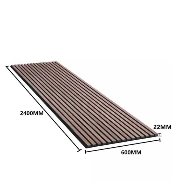 Painéis acústicos decorativos (7 cores)