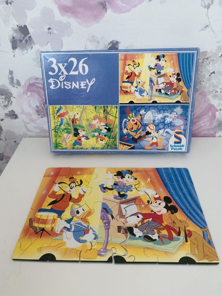 Puzzle Disney Myszka Mickey vintage Walt Disney