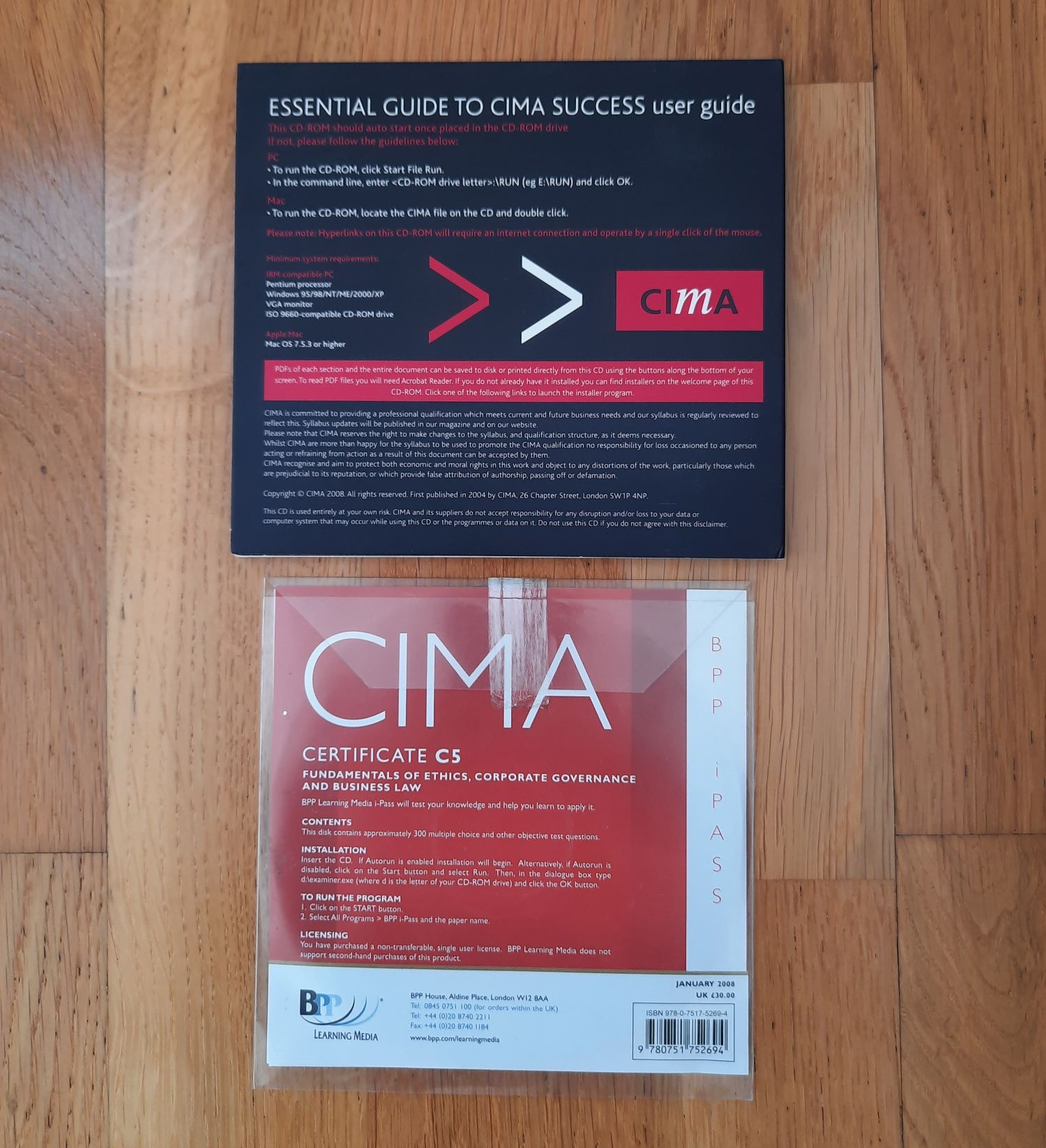 CIMA - C05 Fundamentals of Ethics, Corporate Governance and Ethics