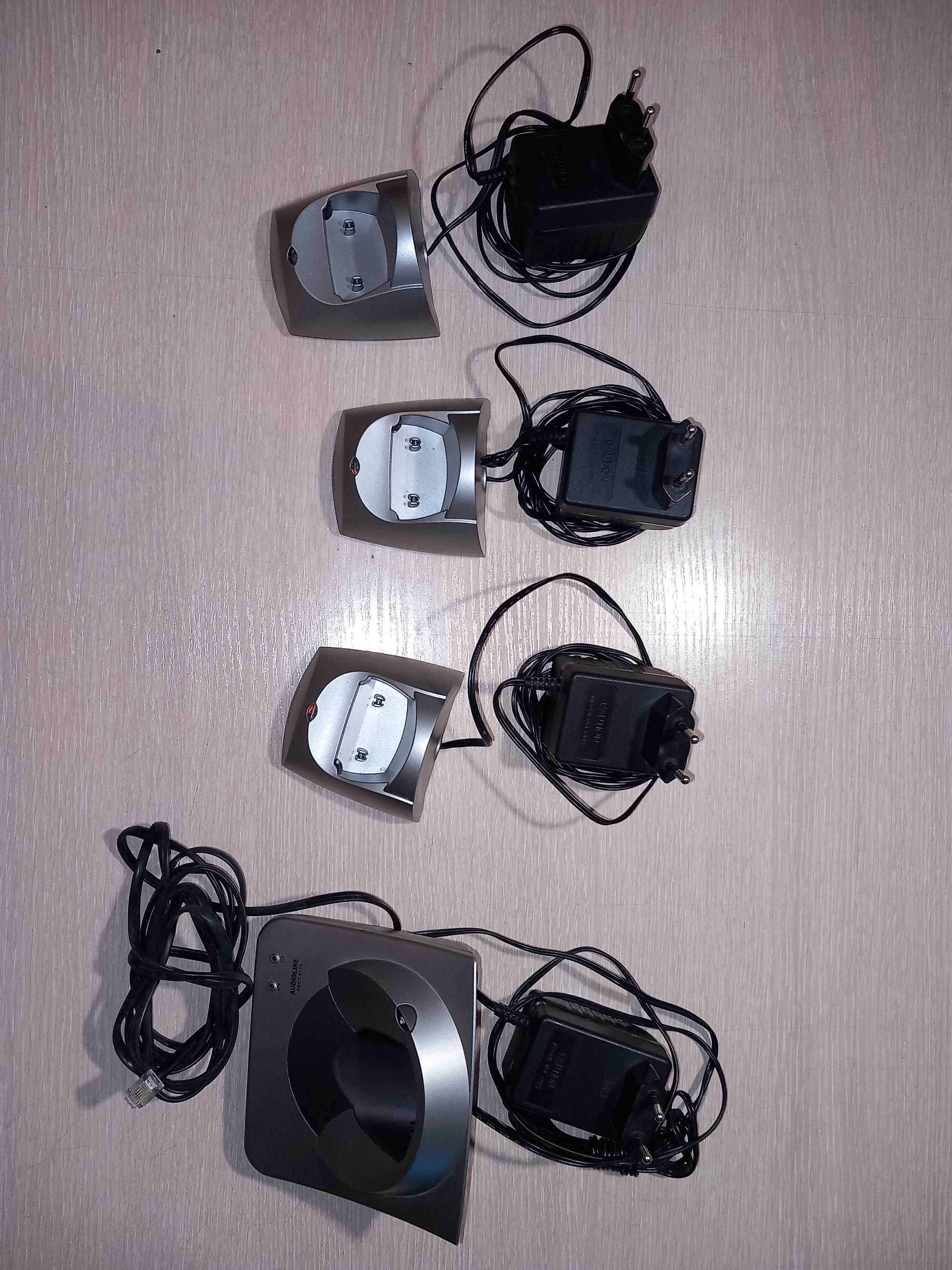 Bezprzewodowy system telefoniczny DECT 4100 Quadro-Set Audioline