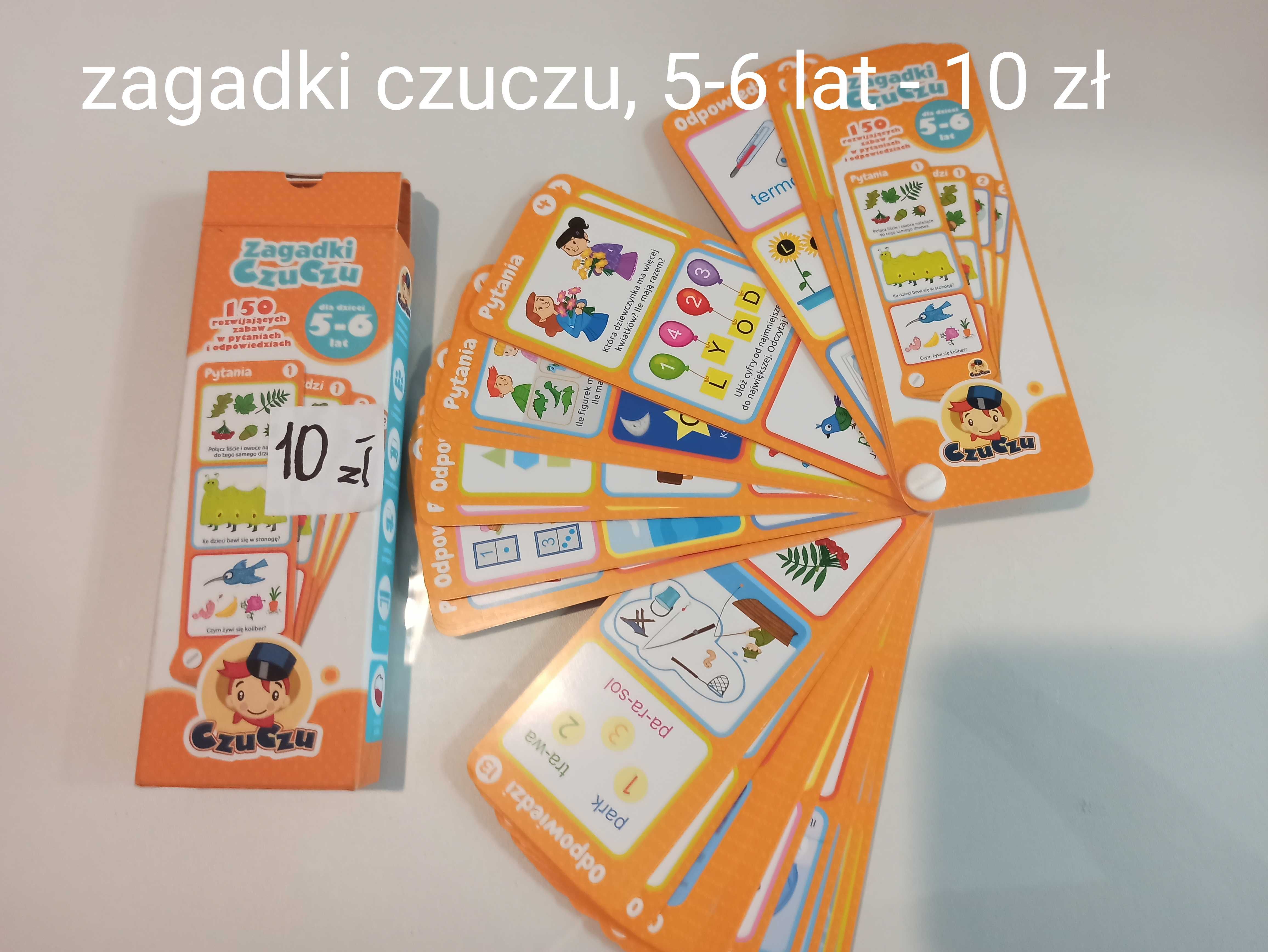 Zagadki czuczu 5-6 lat