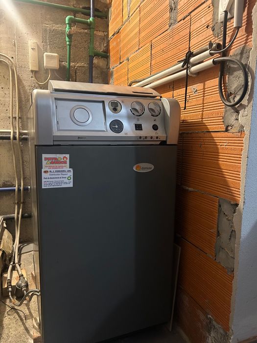 Caldeira a gasóleo em bom estado, 500 € negociável