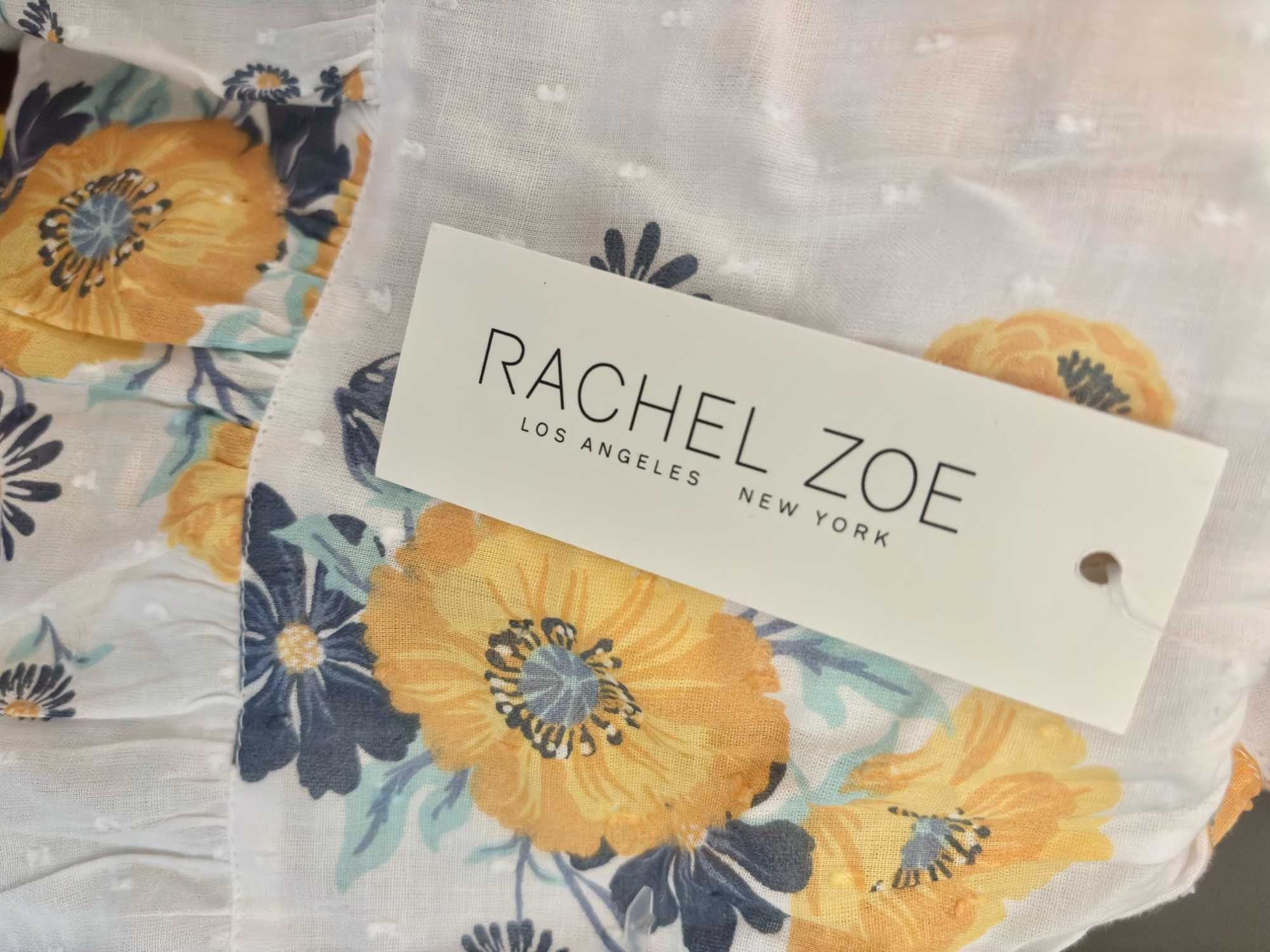 RACHEL ZOE  Zestaw sukienka w kwiaty, kwiatowy print i leginsy