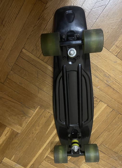 Fish Ridge 3 шт Пениборд з підсвіткою скейт чорний салатовий