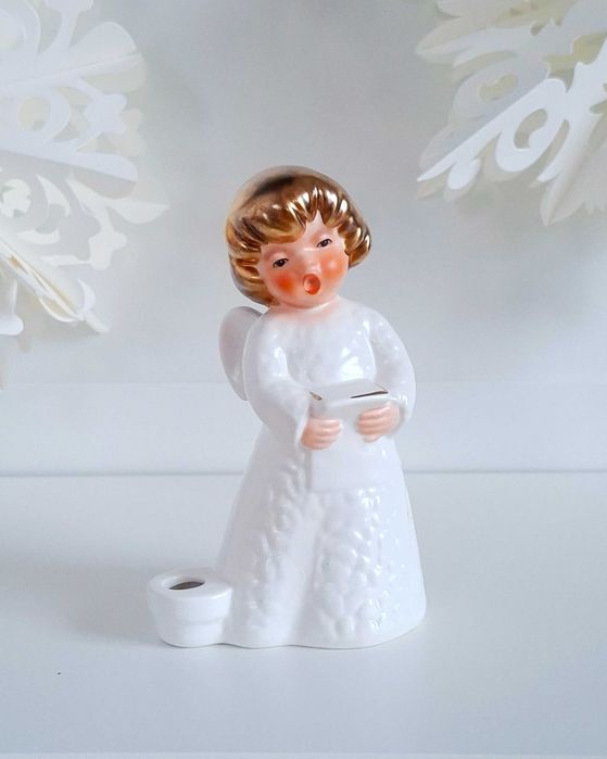 Figurka aniołek–świecznik Goebel