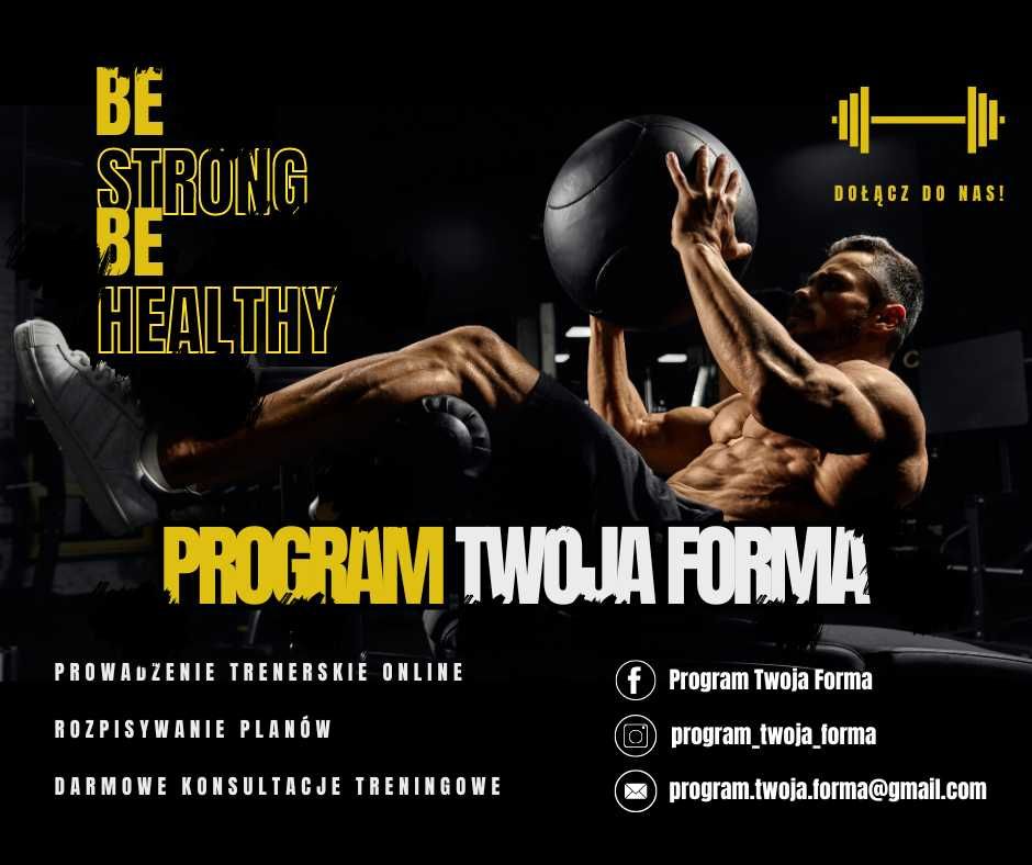 TRENER PERSONALNY- program twoja forma